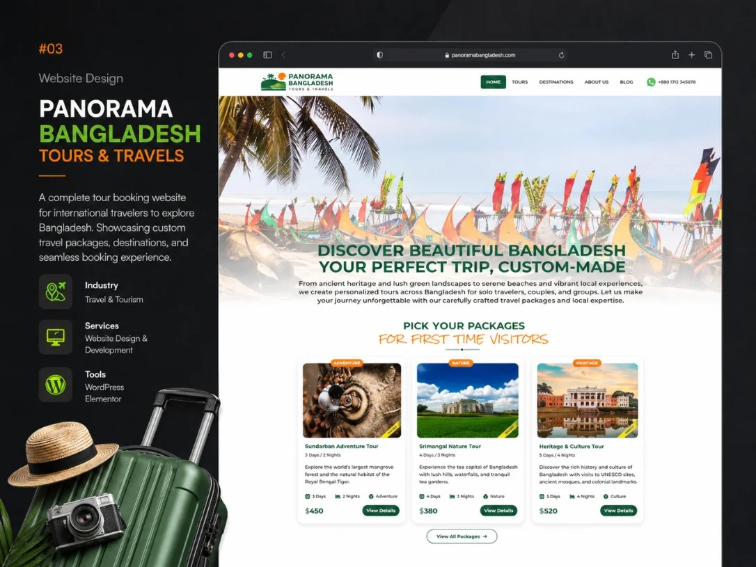 Panorama Interactive Photography Showcase